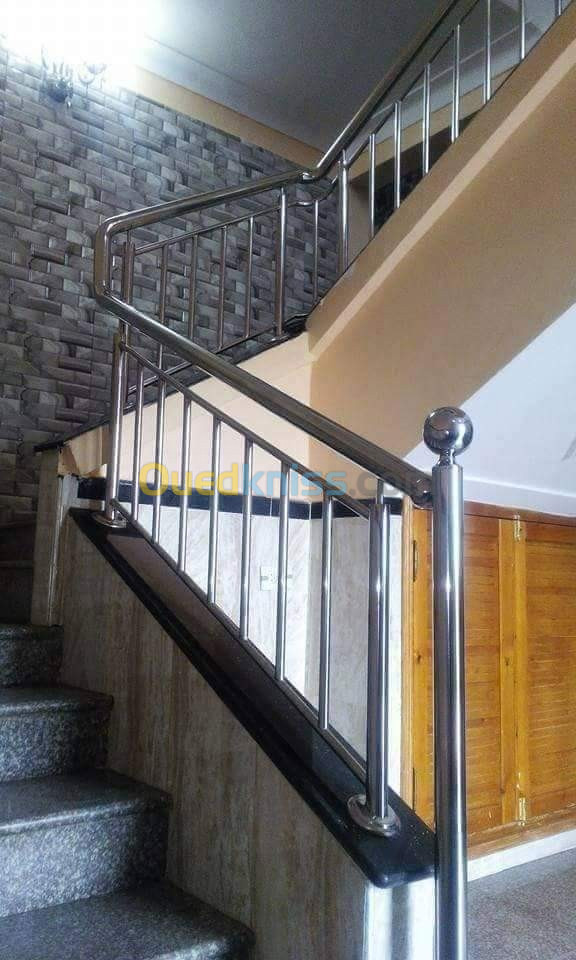 Rampe D'escalier en inox 