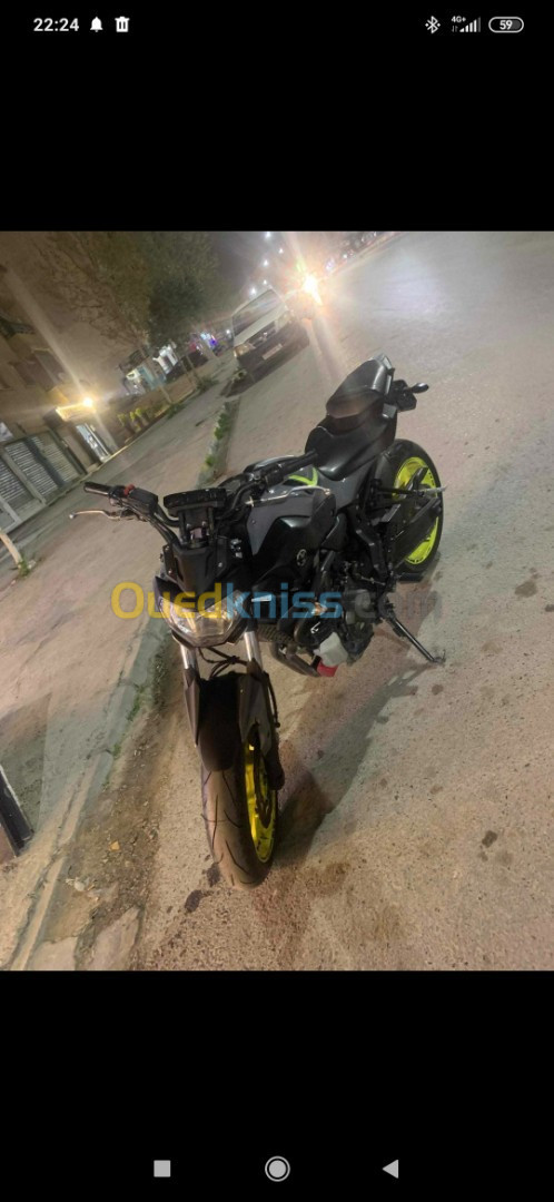 Yamaha mt 07 YMAHA Mt 07 2017