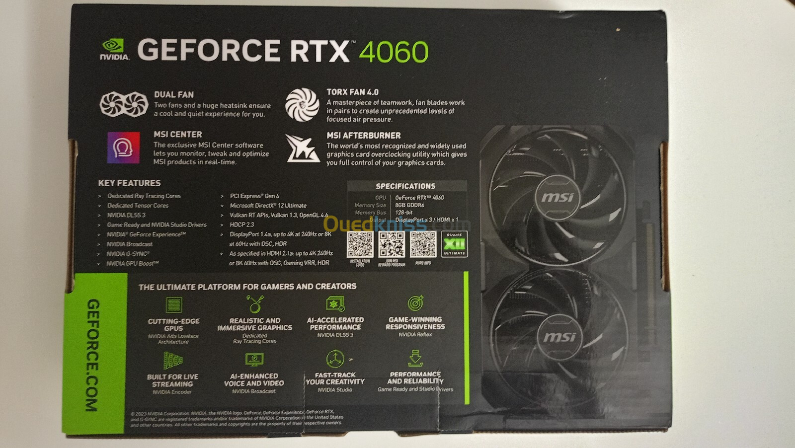 MSI RTX 4060