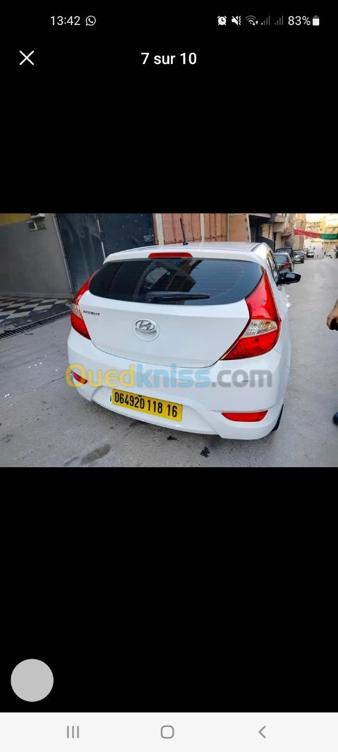 Hyundai Accent RB  5 portes 2018 