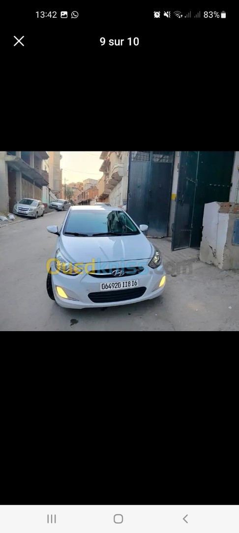 Hyundai Accent RB  4 portes 2018 GL+