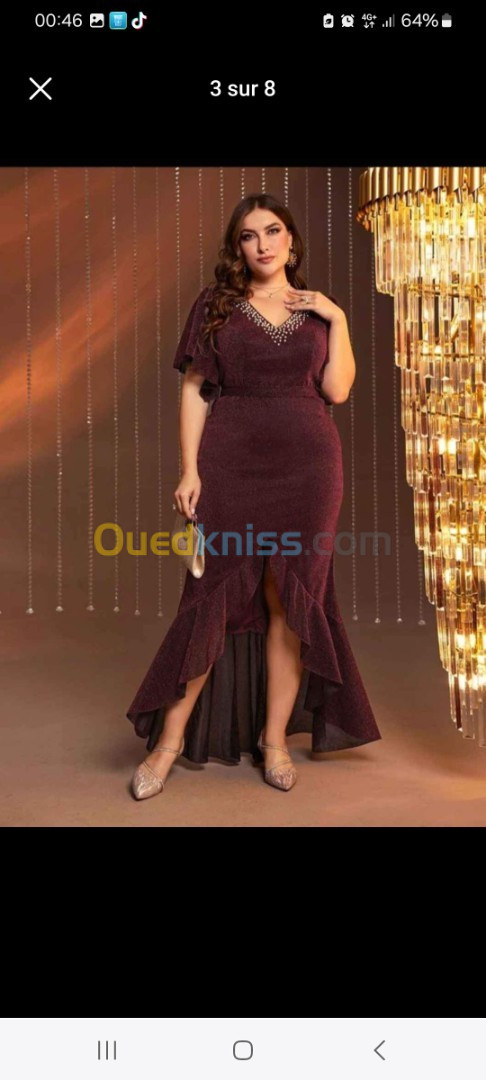 Robe de soirée ouedkniss sale