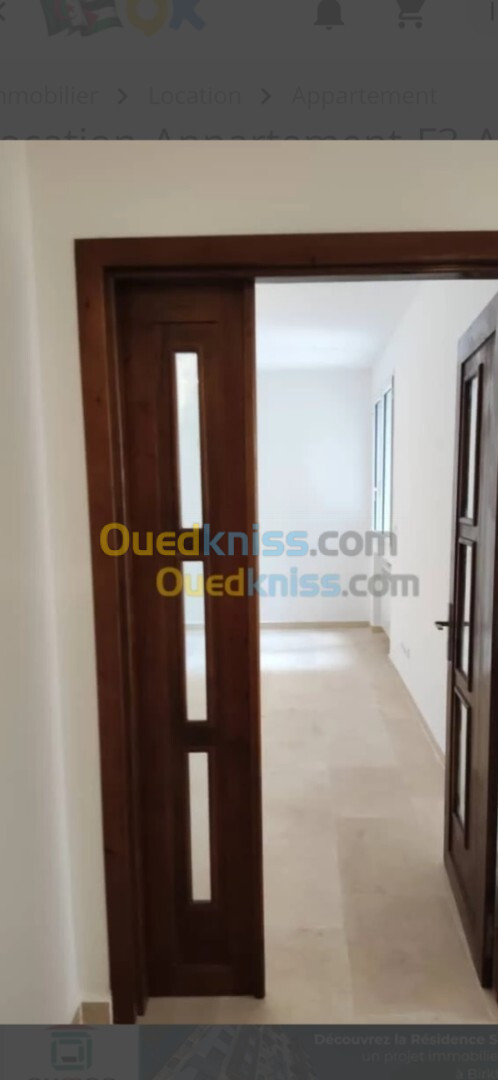 Location Appartement F3 Alger Ouled fayet