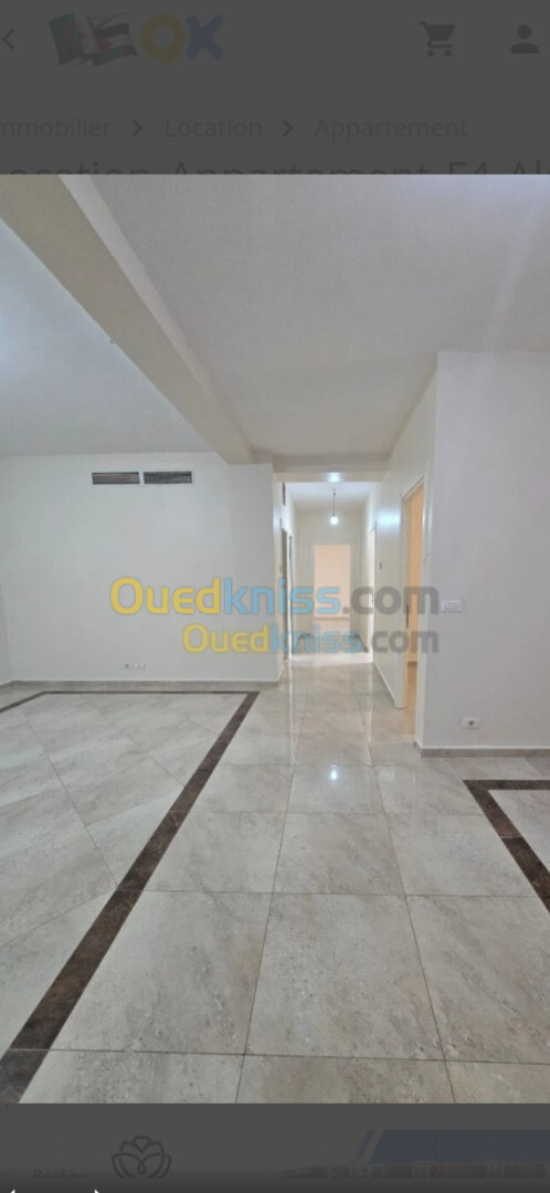 Location Appartement F5 Alger Ouled fayet