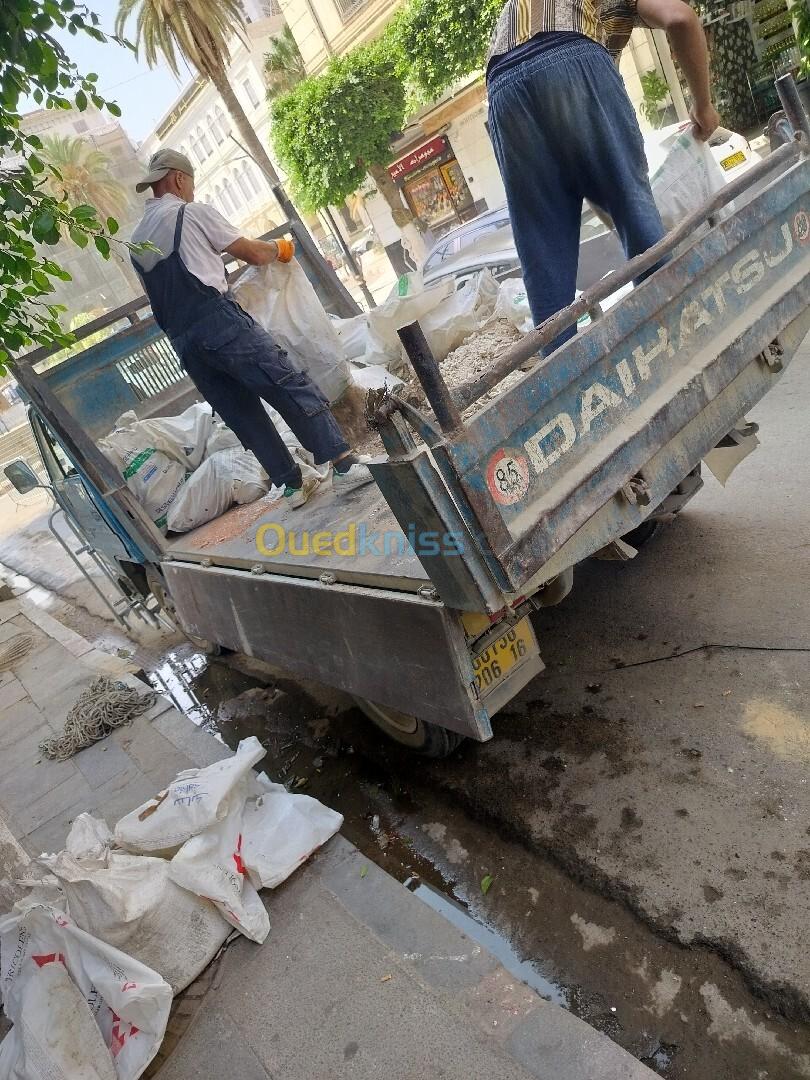 Charge Et Décharge La Casse Sur Alger boumerdes Transport Déchet Et Case Espace Vert. Tout