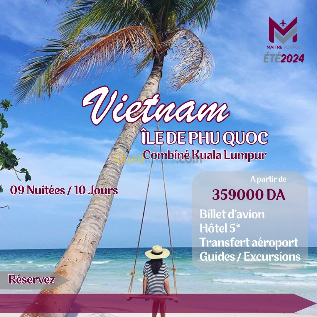 MALAISIE/VIETNAM ÉTÉ 2024