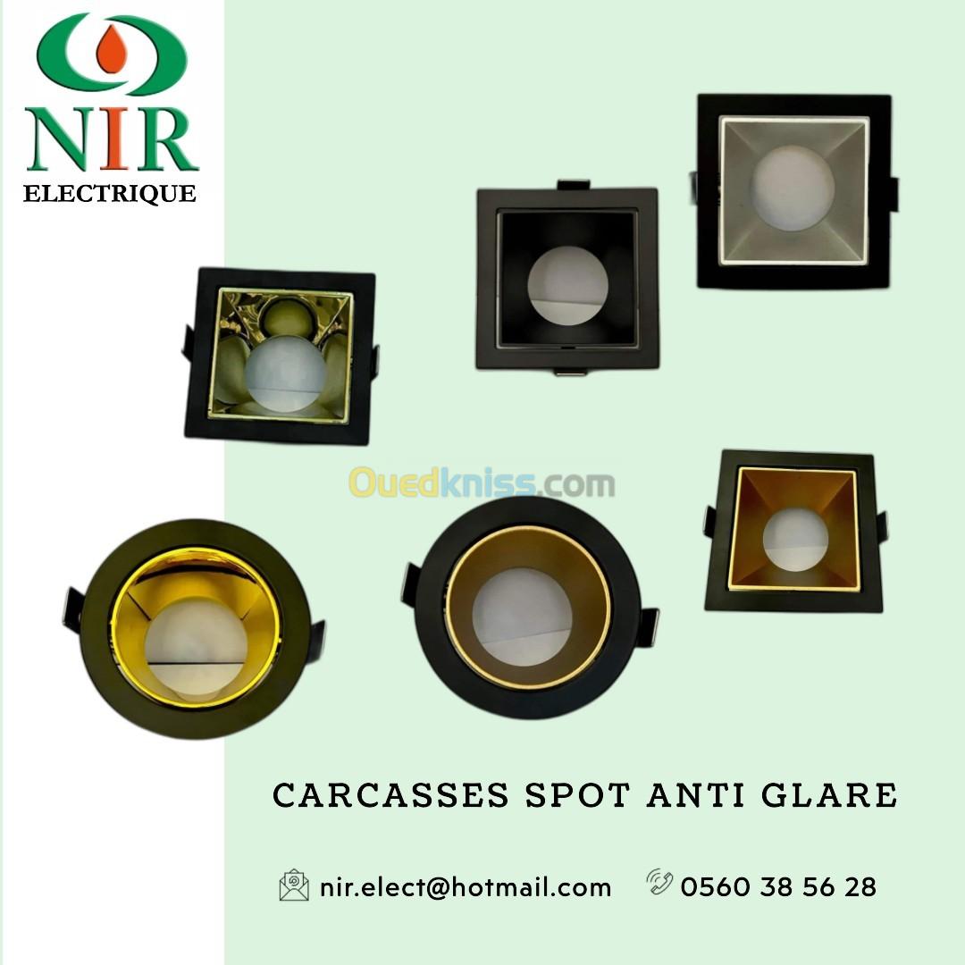 Carcasse spot anti glare 