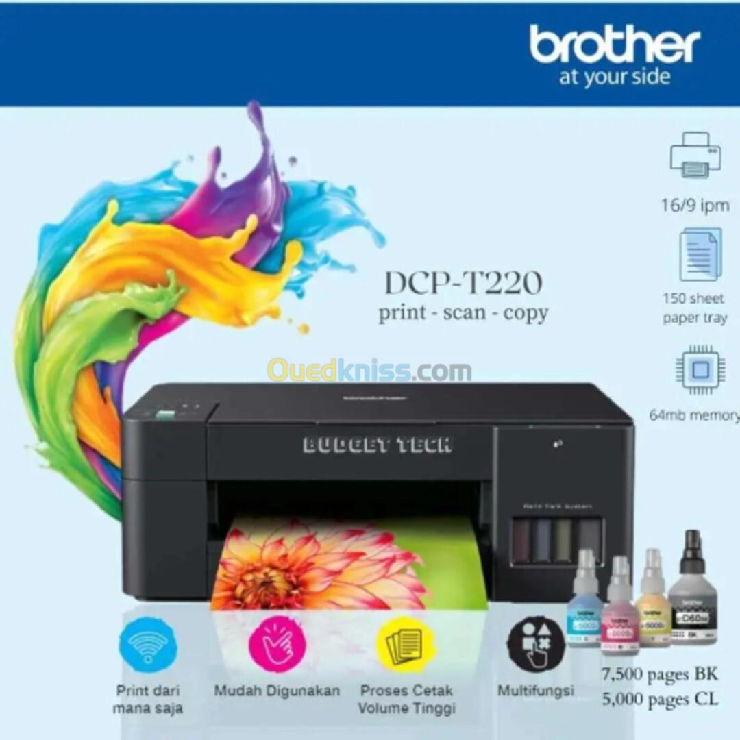 IMPRIMANTE BROTHER T220 MULTIFOCTION COULEUR 