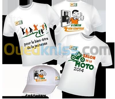 T shirt personnalisé online alger