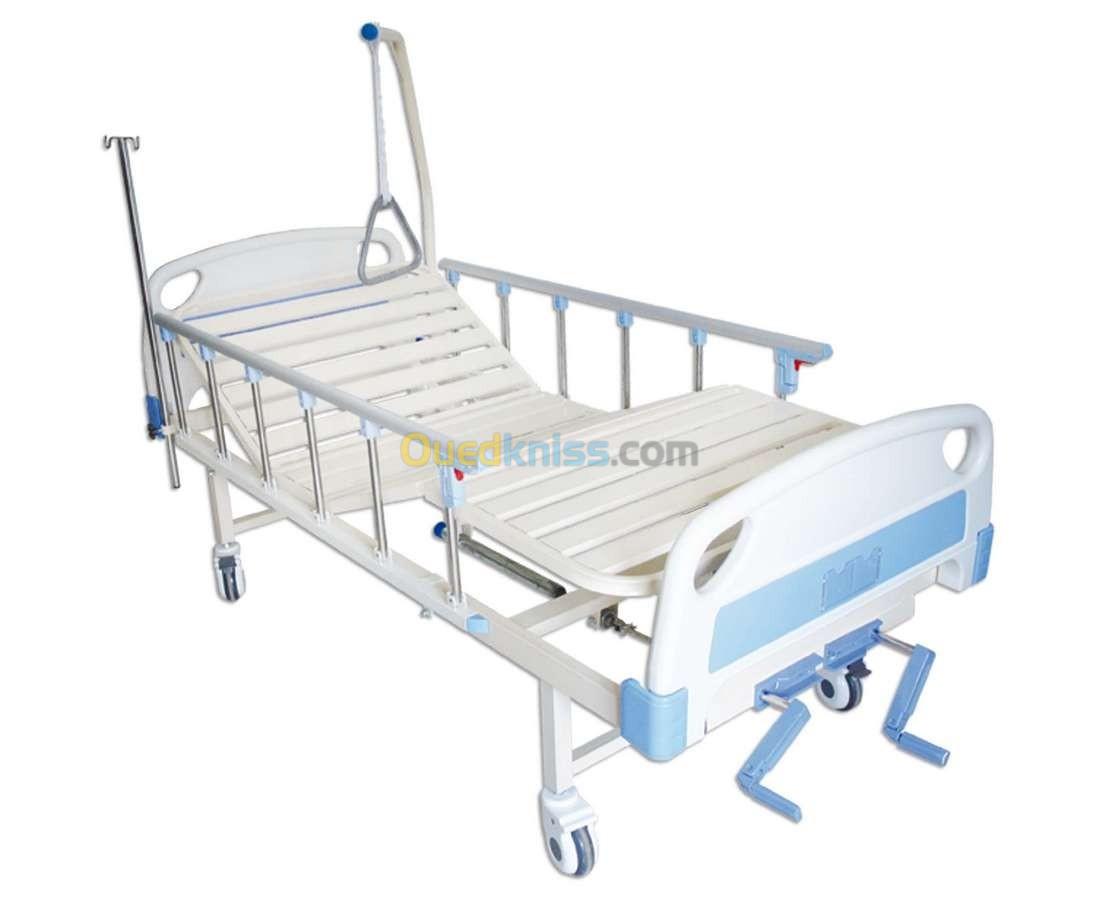 Lit médicalisé d'hôpital 3 position + matelas gratuite PROMO 