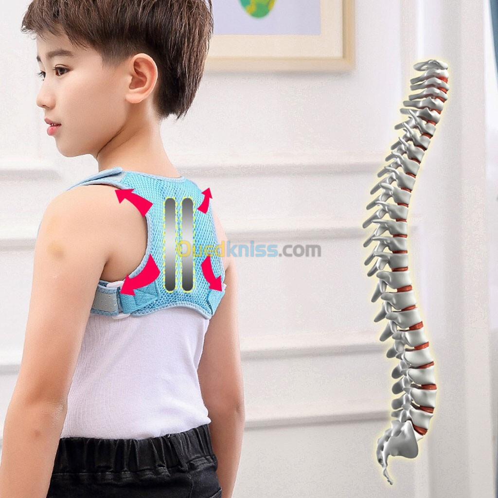 دعامة الضهر للأطفال  Ceinture ortho-pédique et Correcteur de Posture pour Enfants