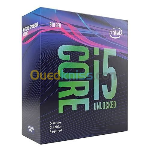 Intel i5 9600K 3.70ghz up to 4.50ghz turbo