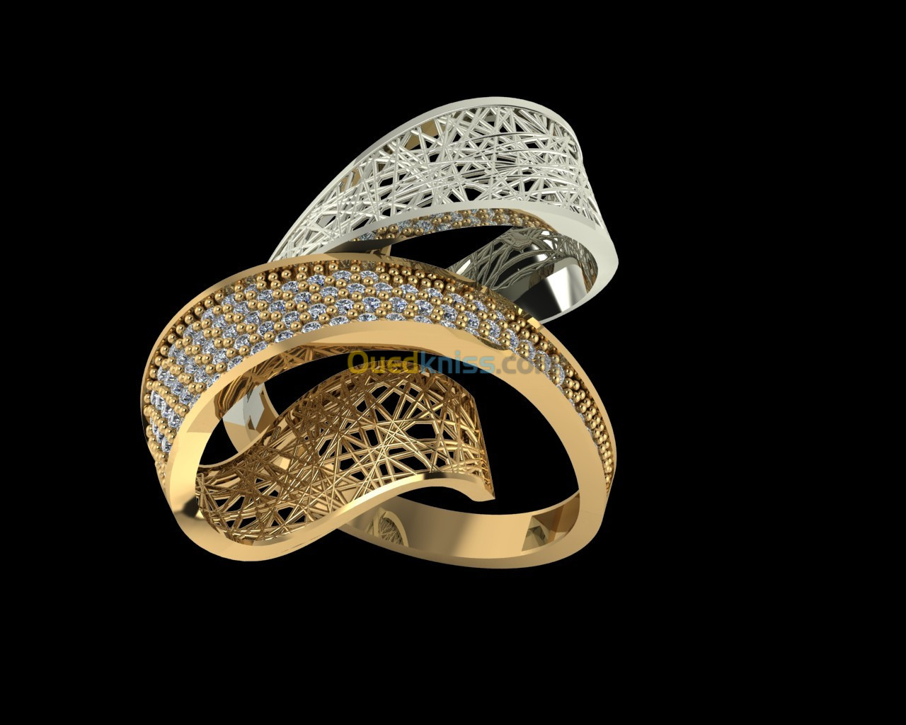 CONCEPTION DE BIJOUX 3D تصميم المجوهرات