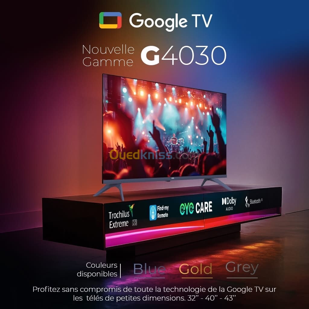 TV IRIS 43" G4030 Google TV FHD