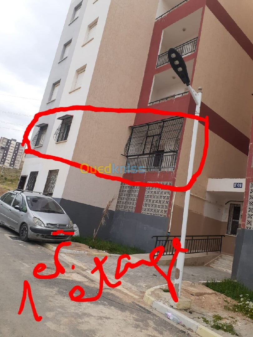 Location Appartement F3 Blida Bouinan