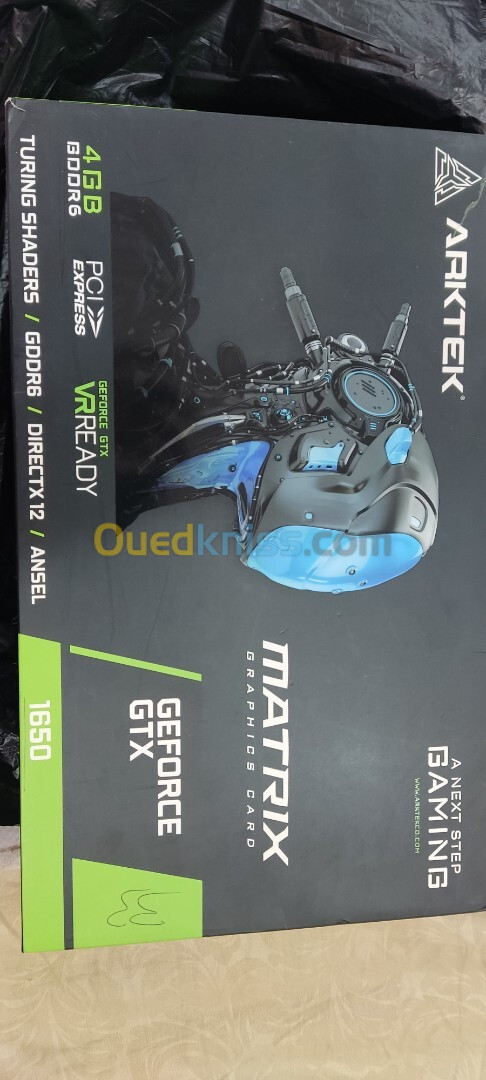 CARTE GRAPHIQUE ARKTEK NVIDIA GTX 1650 4GB GDDR6 DUAL