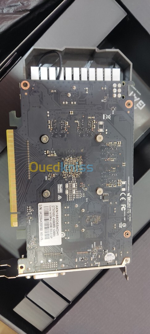 CARTE GRAPHIQUE ARKTEK NVIDIA GTX 1650 4GB GDDR6 DUAL