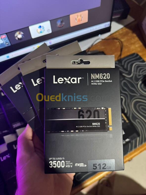 SSD lexar nm620 nvme m.2 512gb Gen 3