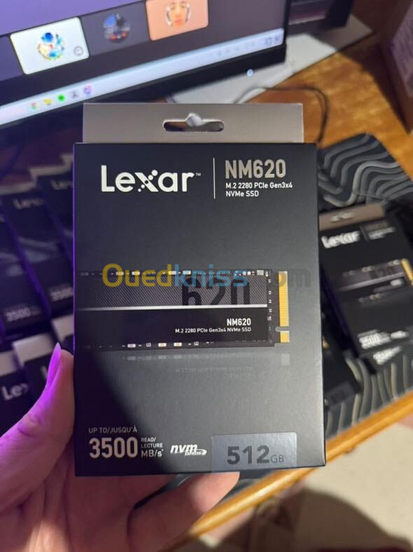 SSD lexar nm620 nvme m.2 512gb Gen 3