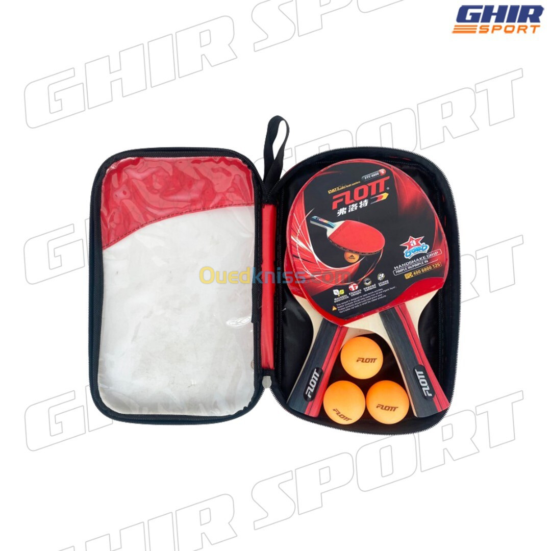 KIT RAQUETTE PING-PONG FLOTT RTT-0800