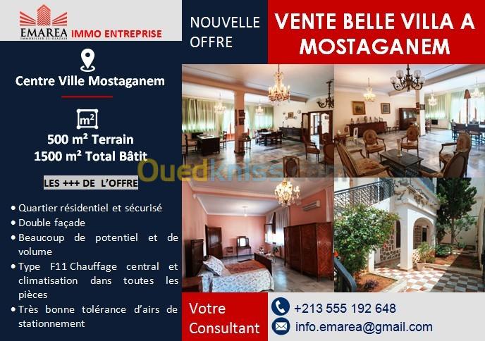 Vente Immeuble Mostaganem Mostaganem