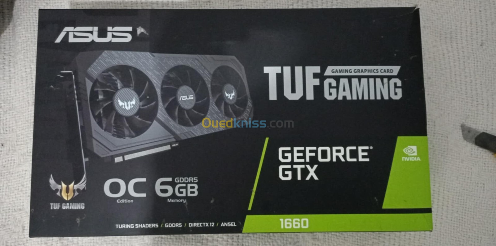 Cart Graphique GTX 1660 Asus 6GB