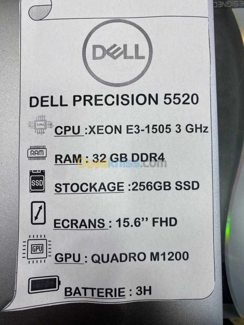 Dell PRECISION 5520