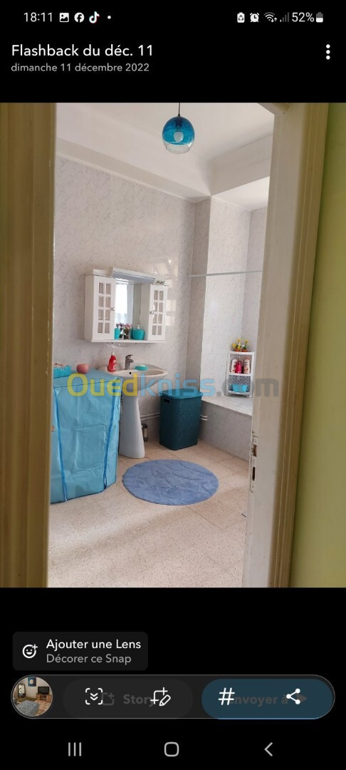 Location Appartement F3 Alger Saoula