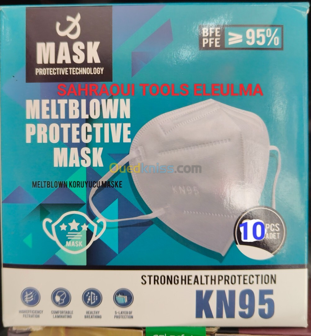 MASQUE FFP2 KN95 avec filtre