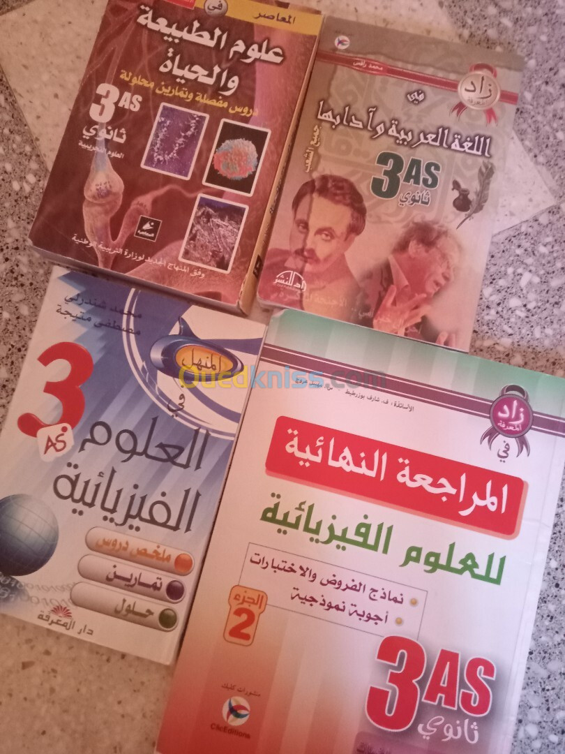 Livre lycée  3as bac  كتب خارجية 