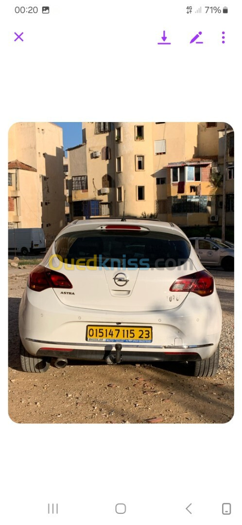 Opel Astra 2015 COSMO