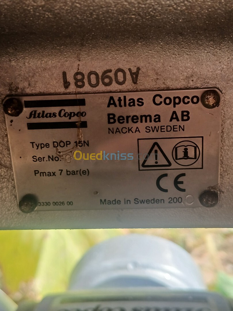 POMPE PNEUMATIQUE ATLAS COPCO DOP 15 N KIT