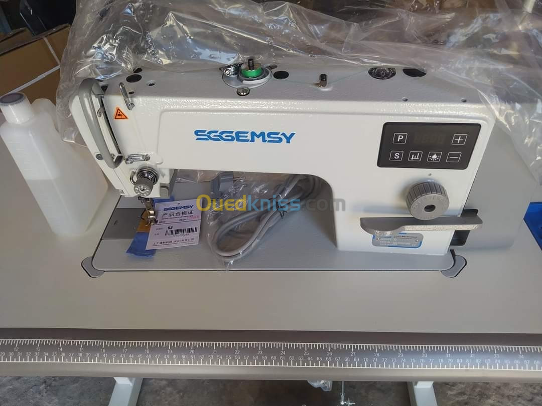 Machine à coudre droite avec Coupe fil automatique gemsy sgs2-e1