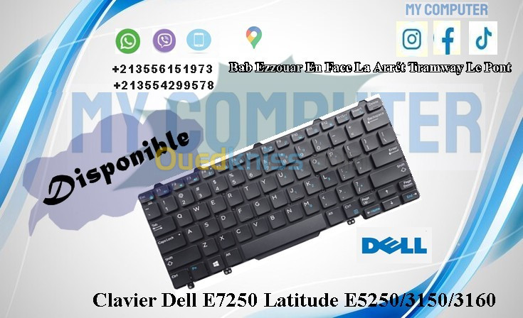 CLAVIER POUR TOUT TYPE DE PC PORTABLE