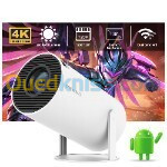 Datashow Smart Projecteur Android 12 WIFI Bluetooth 4k 3000 Lumens ضمان 30 يوم