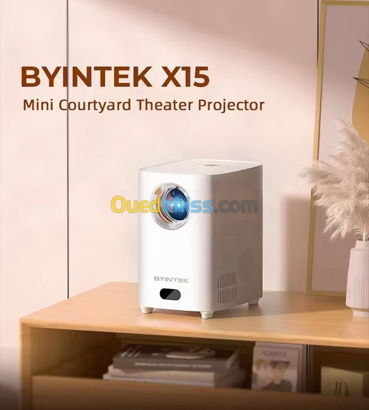 Datashow Smart byintek X15 Wifi bleutooth Android 11 ضمان 06 أشهر 