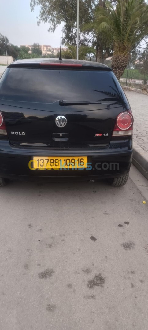 Volkswagen Polo 2009 Black et Silver