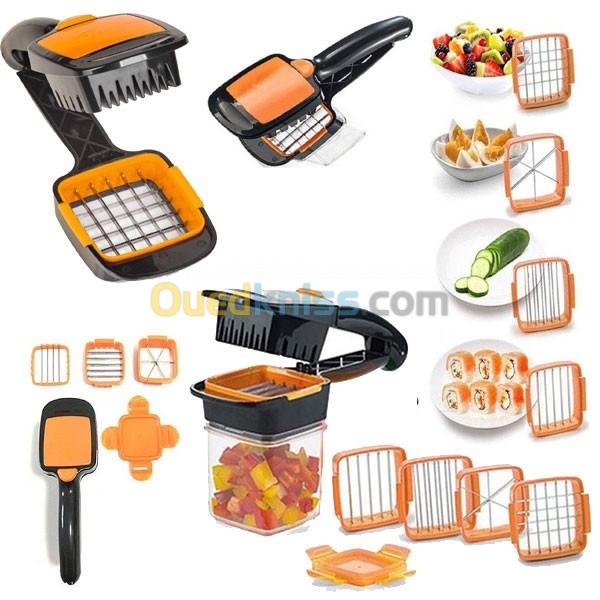 Home Chef Nicer Dicer Multi-Cutter 5en1 Pour Fruits Et Légumes