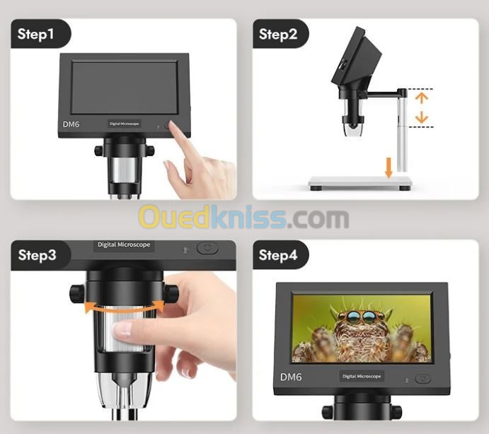 Microscope LCD 4.3"