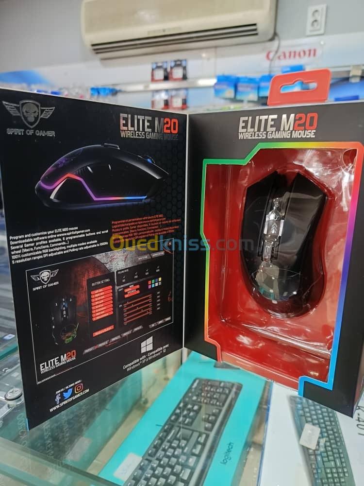 Spirit Of Gamer Souris ELITE M20 Wireless RGB