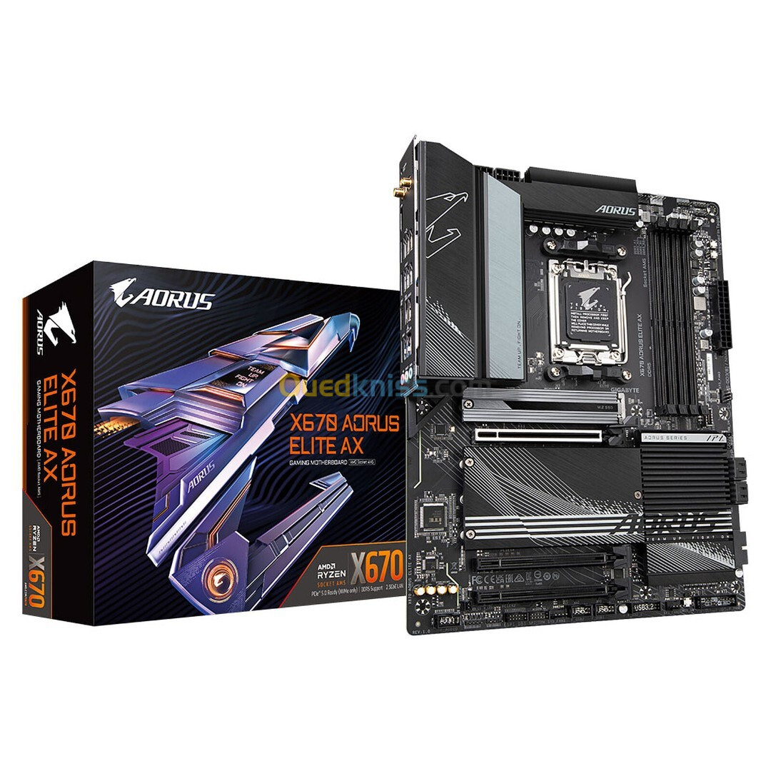 CARTE MERE GIGABYTE X670 AORUS ELITE AX