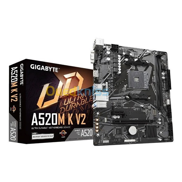 CARTE MERE GIGABYTE A520M K V2  