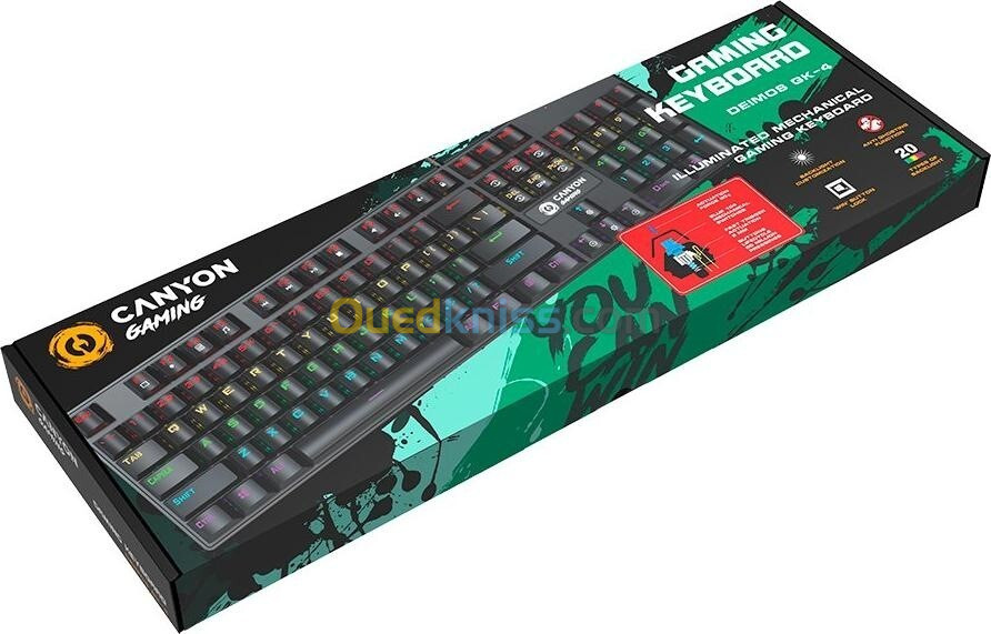 CLAVIER CANYON GAMING KEYBOARD DEIMOS GK-4