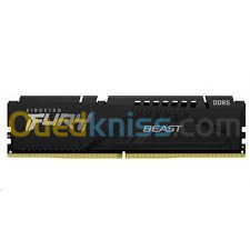 MÉMOIRE RAM KINGSTON FURY BEAST 08GO DDR5 (1X8GO) 6000MHZ 