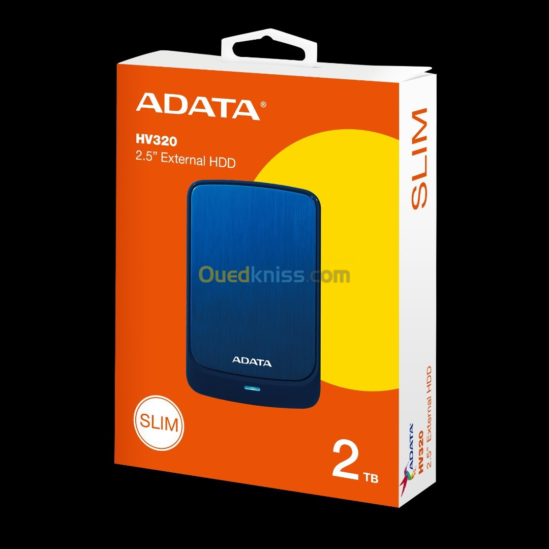 DISQUE DUR EXTERNE ADATA 2TB HV320 SLIM 2.5