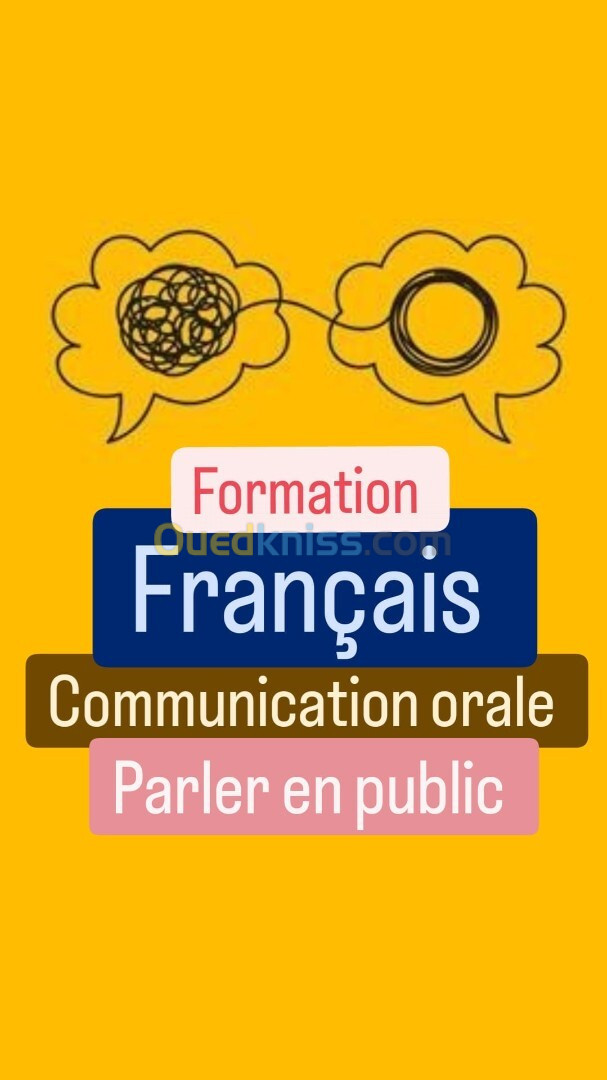 Cours de français / communication orale / Prise de parole en public 