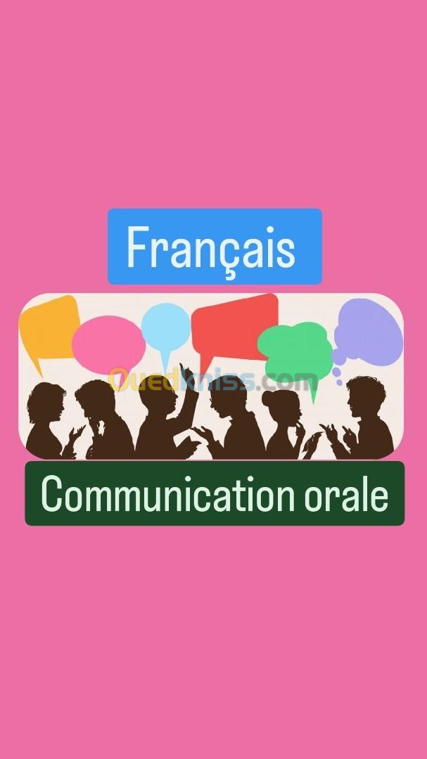 Cours de français / communication orale / conversation 