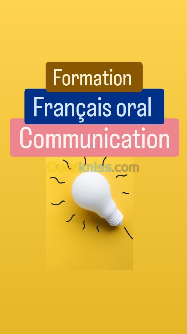 Formation de français oral / communication / prise de parole en public 