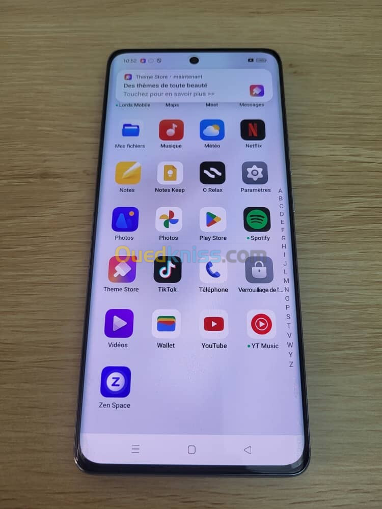 OPPO Reno10 5G Dual Sim - RAM 8GB - 256GB COULEUR BLEU