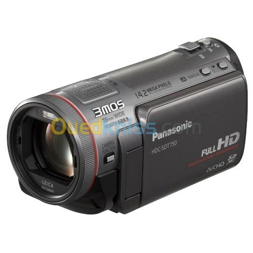 CAMERA PANASONIC HDC-SDT750 3D High Definition FULL HD - 3MOS Camcorder - SD